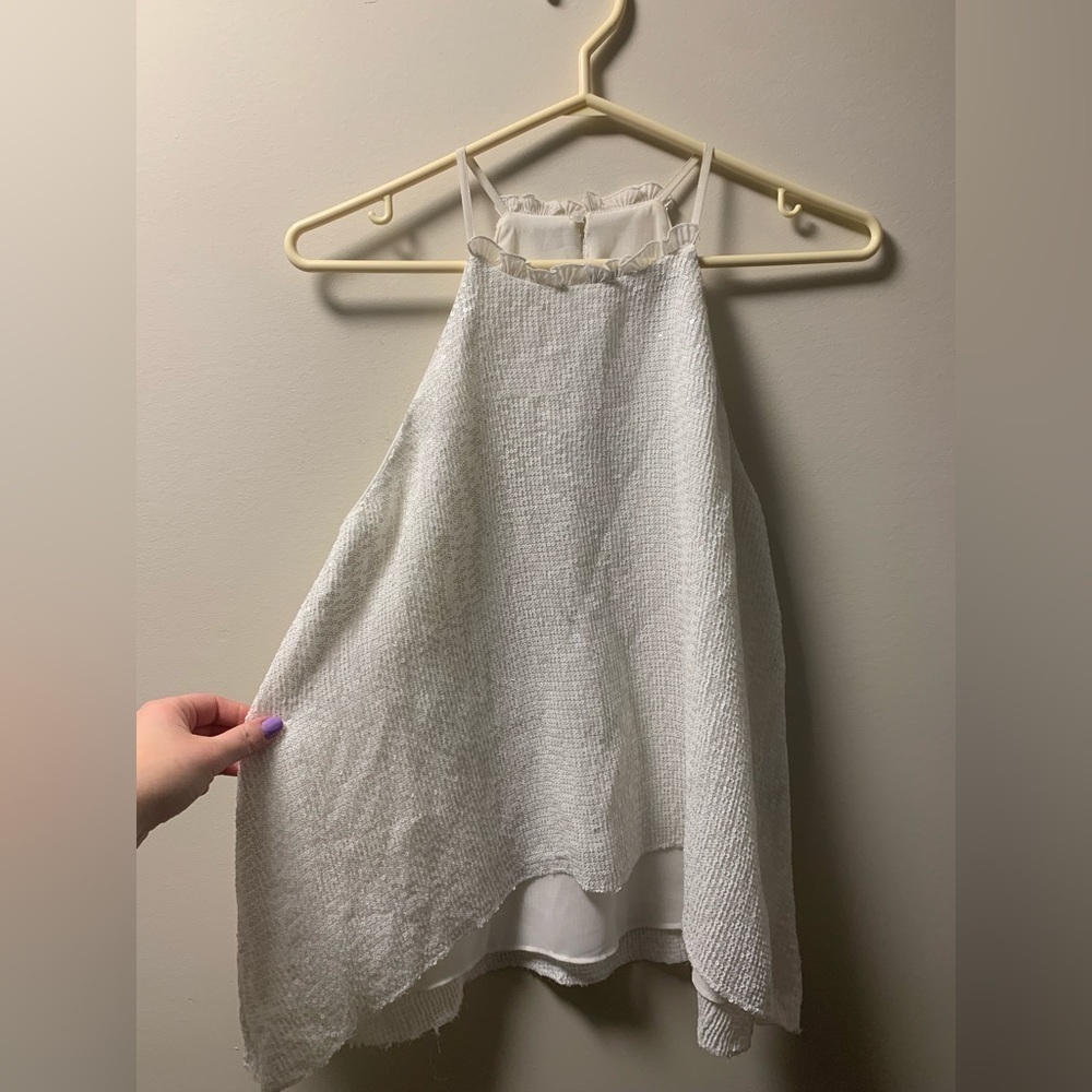 Zara sequins sleeveless top size medium